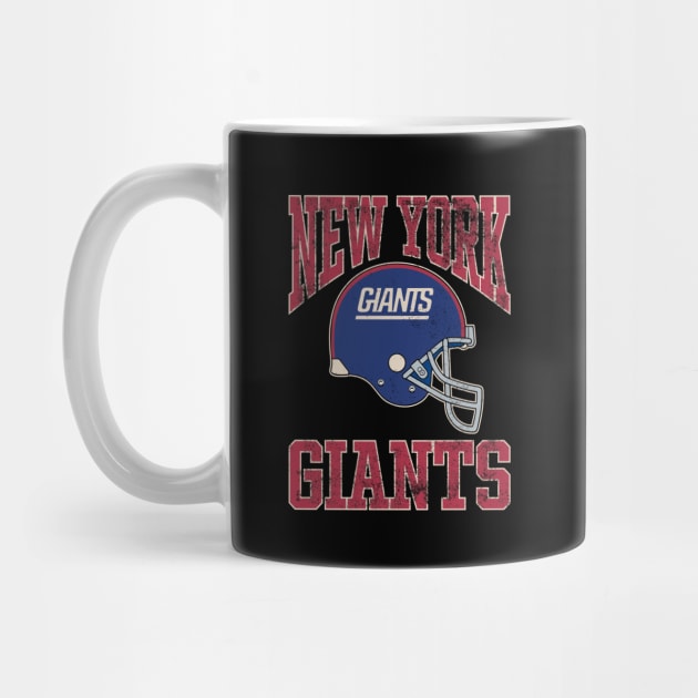 New York Giants Football Retro by Maskumambang